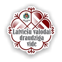 "Latviešu valodai draudzīga vide" logo